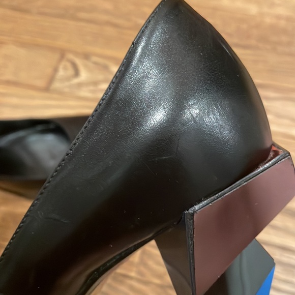 Fendi Diamond-Heel Black Leather/Multi Facet Heel - Size 40, worn once! - Picture 10 of 10